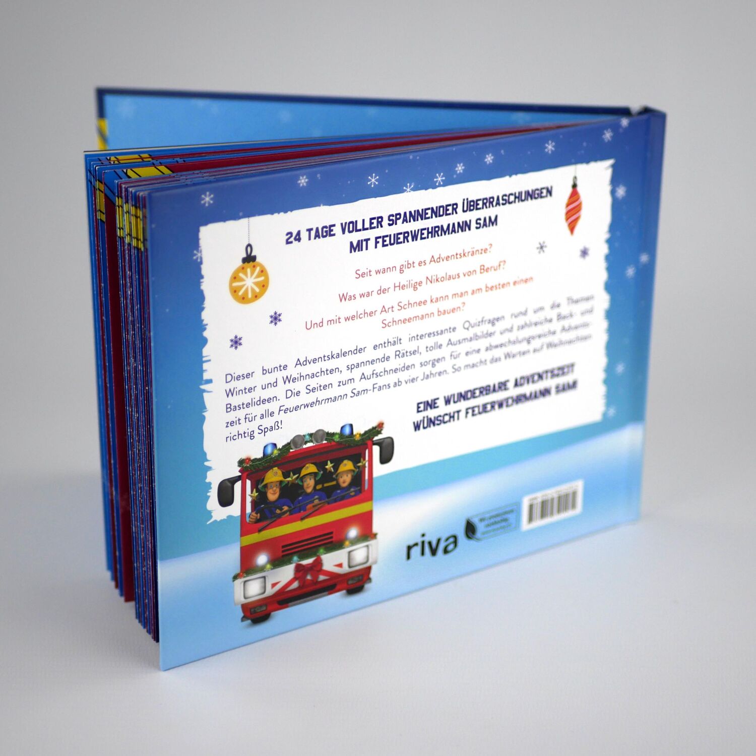 Bild: 9783742321572 | Feuerwehrmann Sam - Mein Mitmach-Adventskalender | Buch | 100 S.