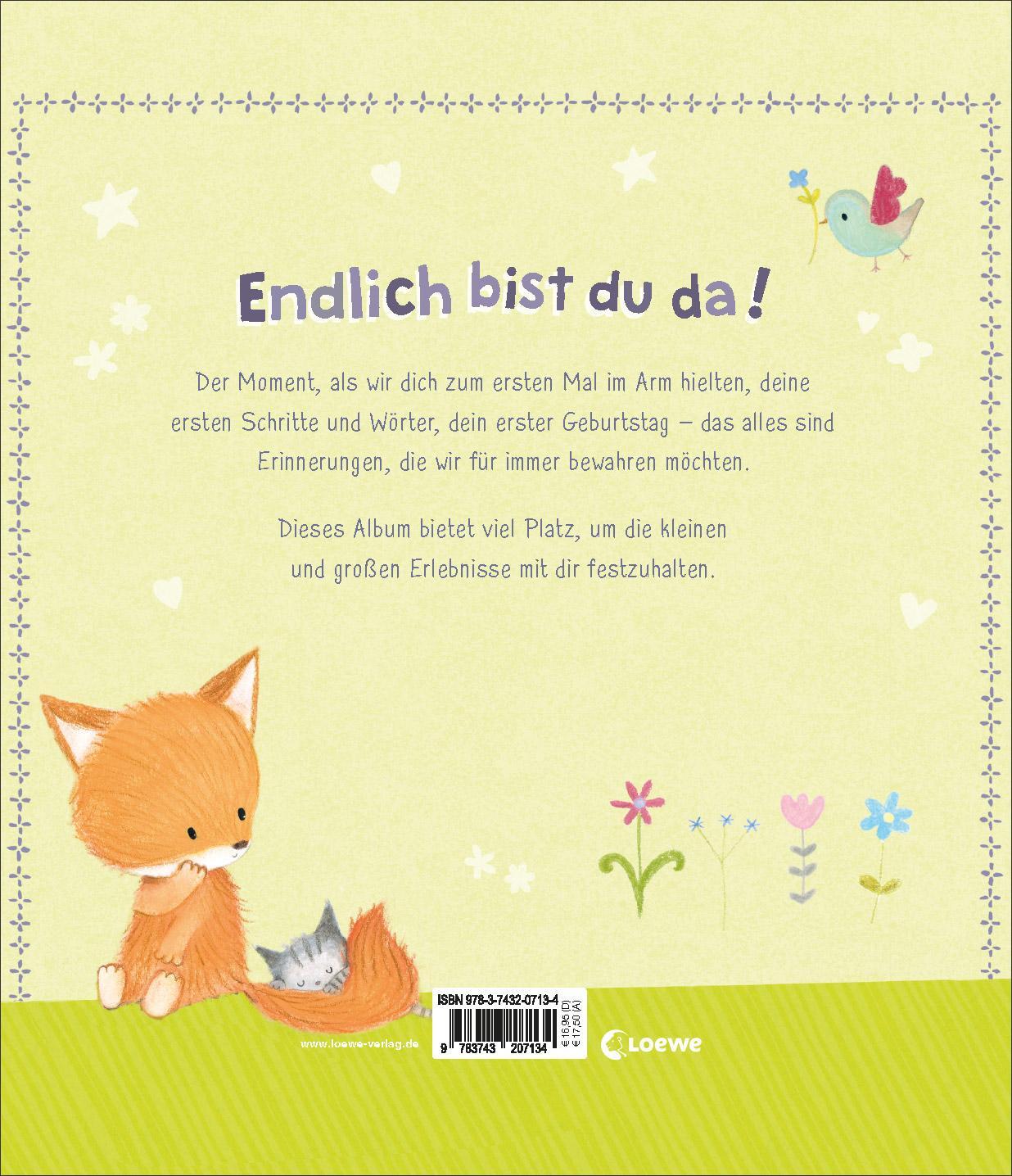 Rückseite: 9783743207134 | Das bist du! - Dein Babyalbum | Buch | Deutsch | 2020 | Loewe