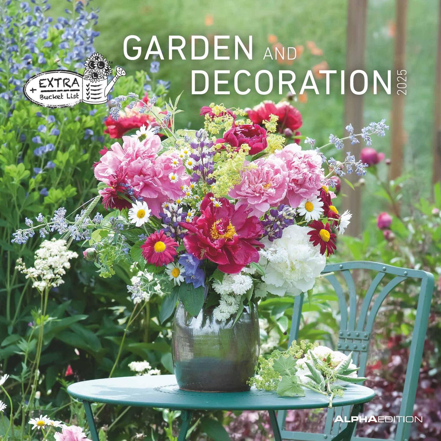 Cover: 4251732340636 | Garden &amp; Decoration 2025 - Broschürenkalender 30x30 cm (30x60...