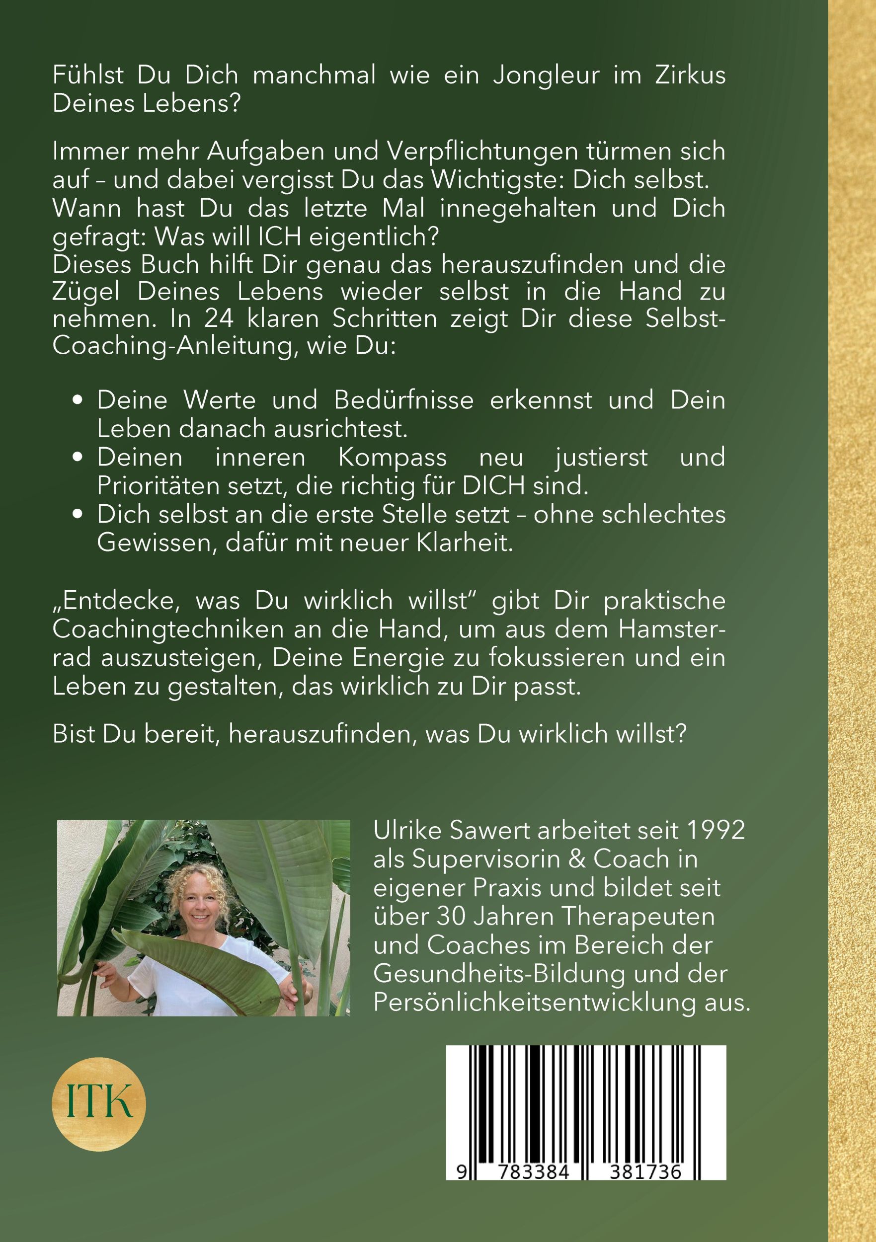 Rückseite: 9783384381736 | Entdecke, was Du wirklich willst | Ulrike Sawert | Taschenbuch | 2024