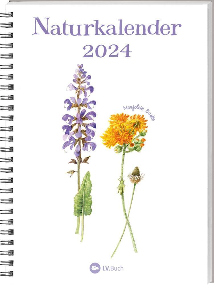 Cover: 9783784357584 | Naturkalender 2024 | Marjolein Bastin | Taschenbuch | Spiralbindung