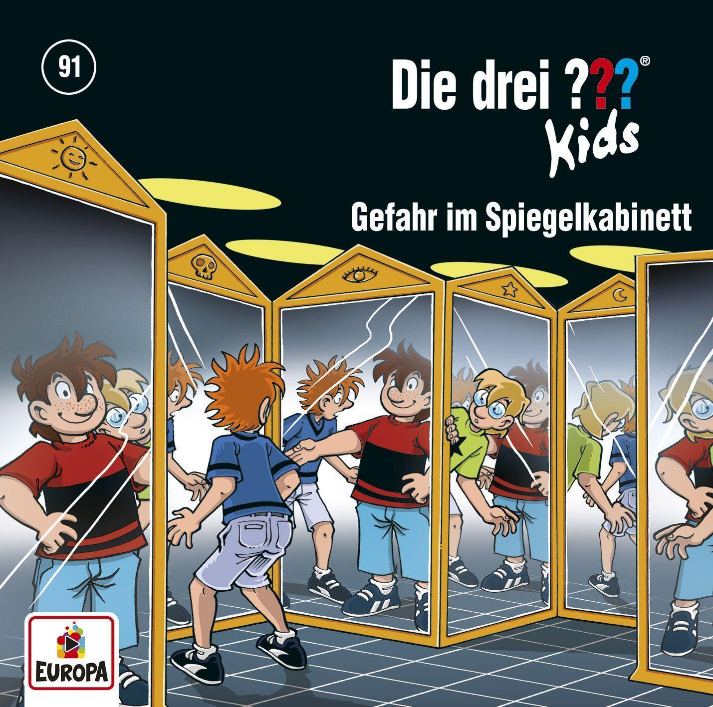Cover: 196587106621 | Die drei ??? Kids 91 - Gefahr im Spiegelkabinett | Boris Pfeiffer | CD