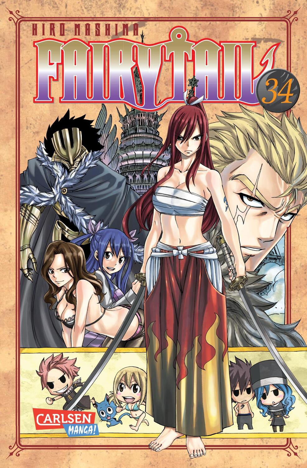 Cover: 9783551796448 | Fairy Tail 34 | Hiro Mashima | Taschenbuch | Fairy Tail | 192 S.