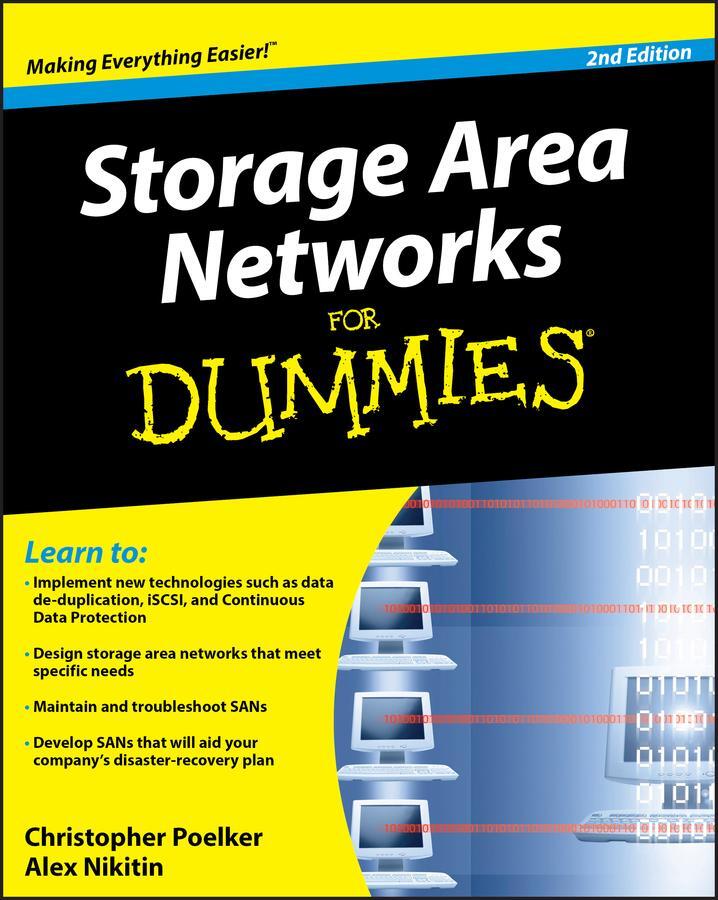 Cover: 9780470385135 | Storage Area Networks for Dummies | Christopher Poelker (u. a.) | Buch