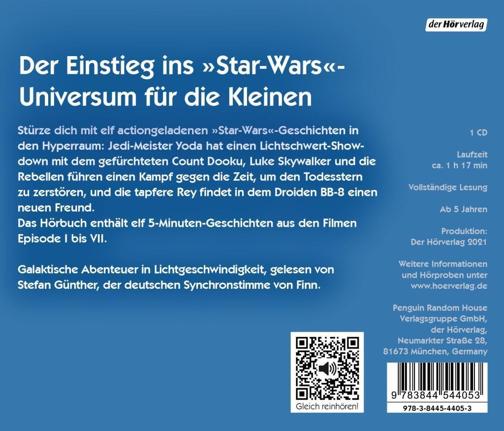 Bild: 9783844544053 | Star Wars 5-Minuten-Geschichten | Andreas Kasprzak | Audio-CD | 2022