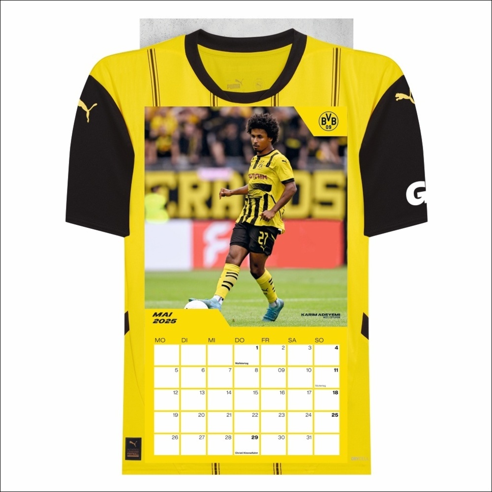 Bild: 9783756405442 | BVB Trikotkalender 2025 | Kalender | Spiralbindung | 14 S. | Deutsch