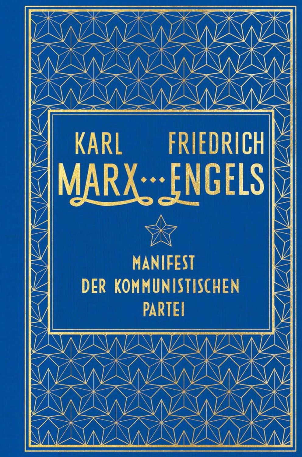 Cover: 9783868205930 | Manifest der Kommunistischen Partei | Leinen mit Goldprägung | Buch