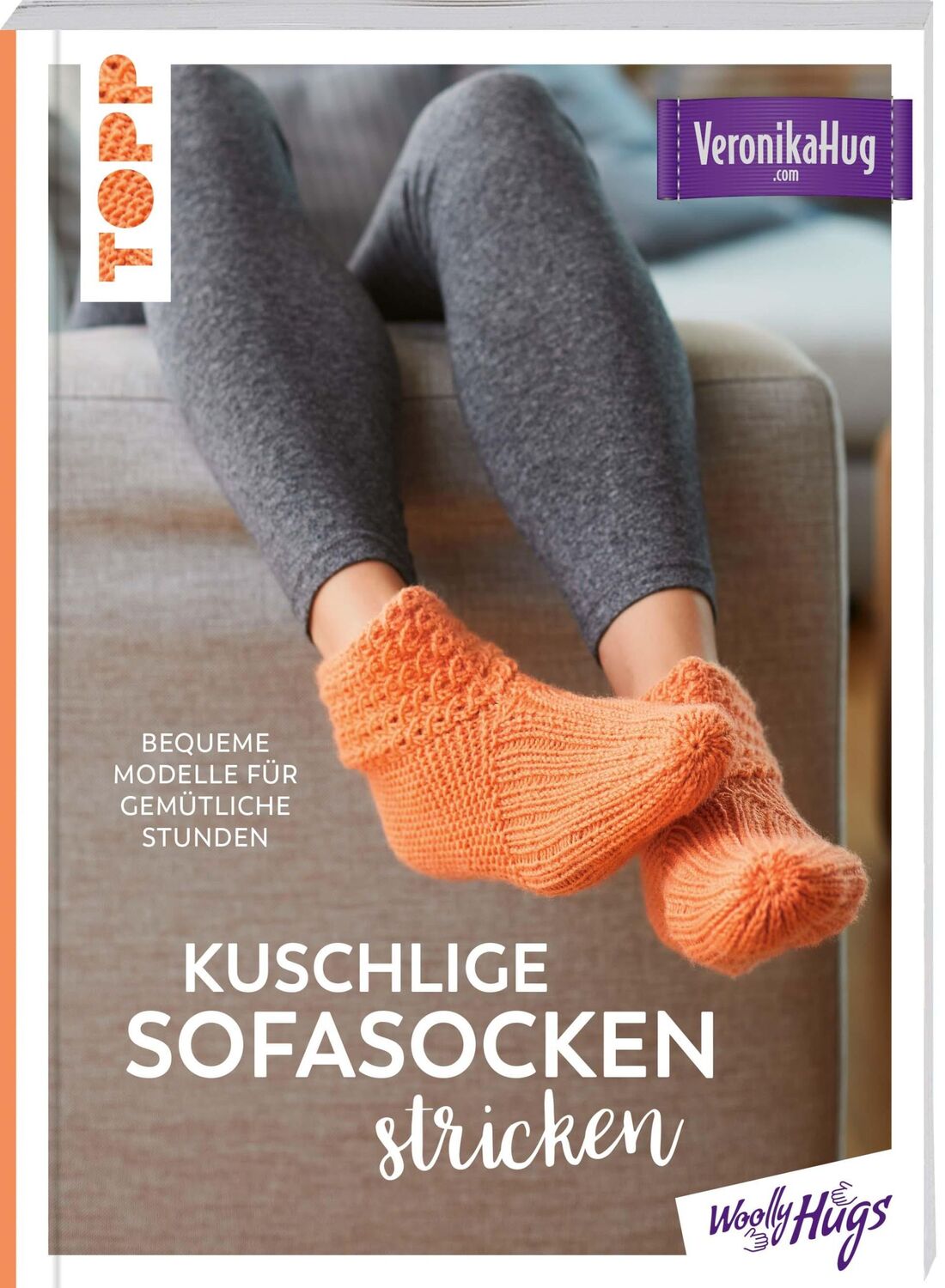 Cover: 9783772468629 | Kuschlige Sofasocken stricken | Bequeme Modelle für gemütliche Stunden