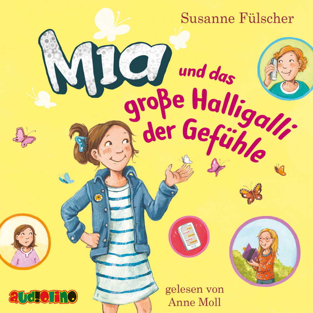Cover: 9783867373678 | Mia und das große Halligalli der Gefühle (14), 2 Audio-CD | Fülscher