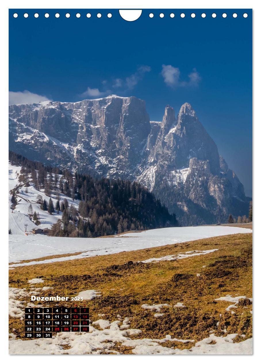 Bild: 9783435904167 | Südtirol, das Wanderparadies (Wandkalender 2025 DIN A4 hoch),...