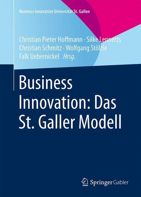 Cover: 9783658071660 | Business Innovation: Das St. Galler Modell | Hoffmann (u. a.) | Buch