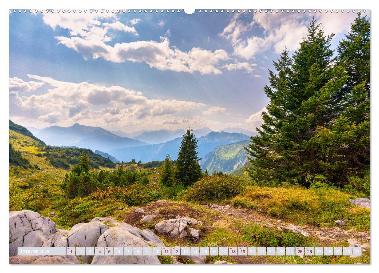 Bild: 9783435106981 | Bergwelten - Lech Zürs Arlberg (Wandkalender 2025 DIN A2 quer),...