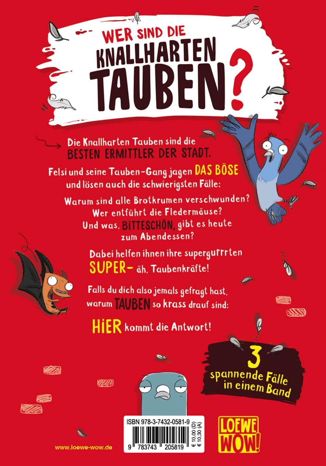 Rückseite: 9783743205819 | Knallharte Tauben gegen das Böse (Band 1) | Andrew Mcdonald | Buch