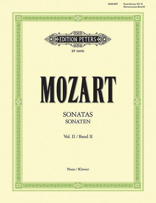 Cover: 9790577081496 | Sonaten für Klavier, Band 2 | Wolfgang Amadeus Mozart | Taschenbuch