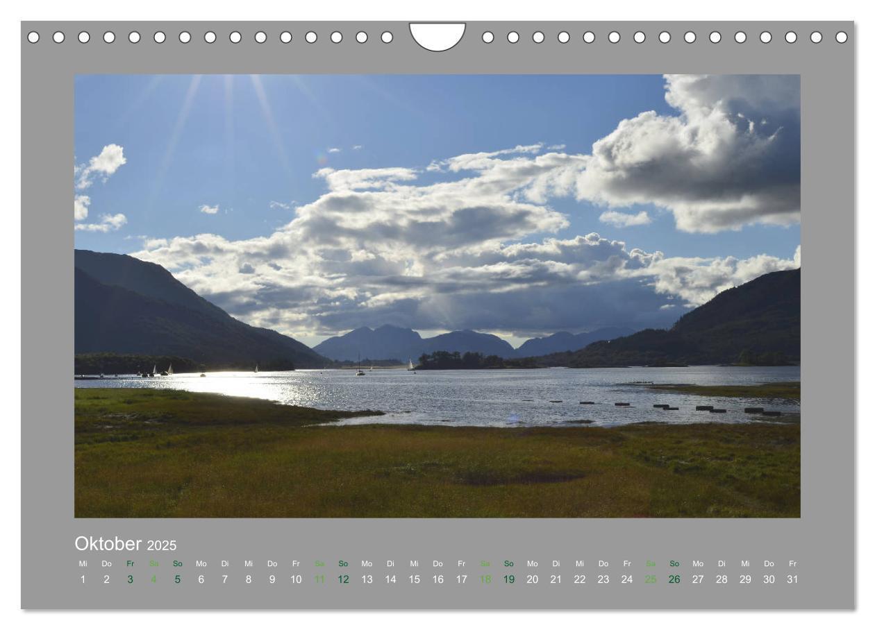 Bild: 9783435251759 | Argyll (Wandkalender 2025 DIN A4 quer), CALVENDO Monatskalender | 2025