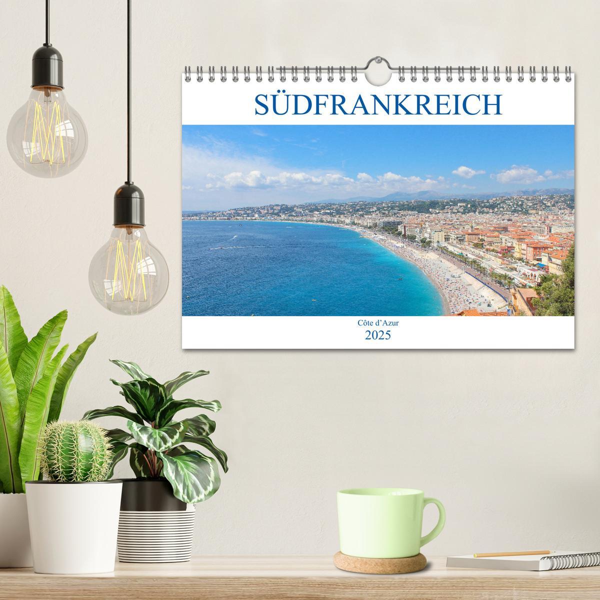 Bild: 9783435269648 | Südfrankreich - Côte d¿Azur (Wandkalender 2025 DIN A4 quer),...