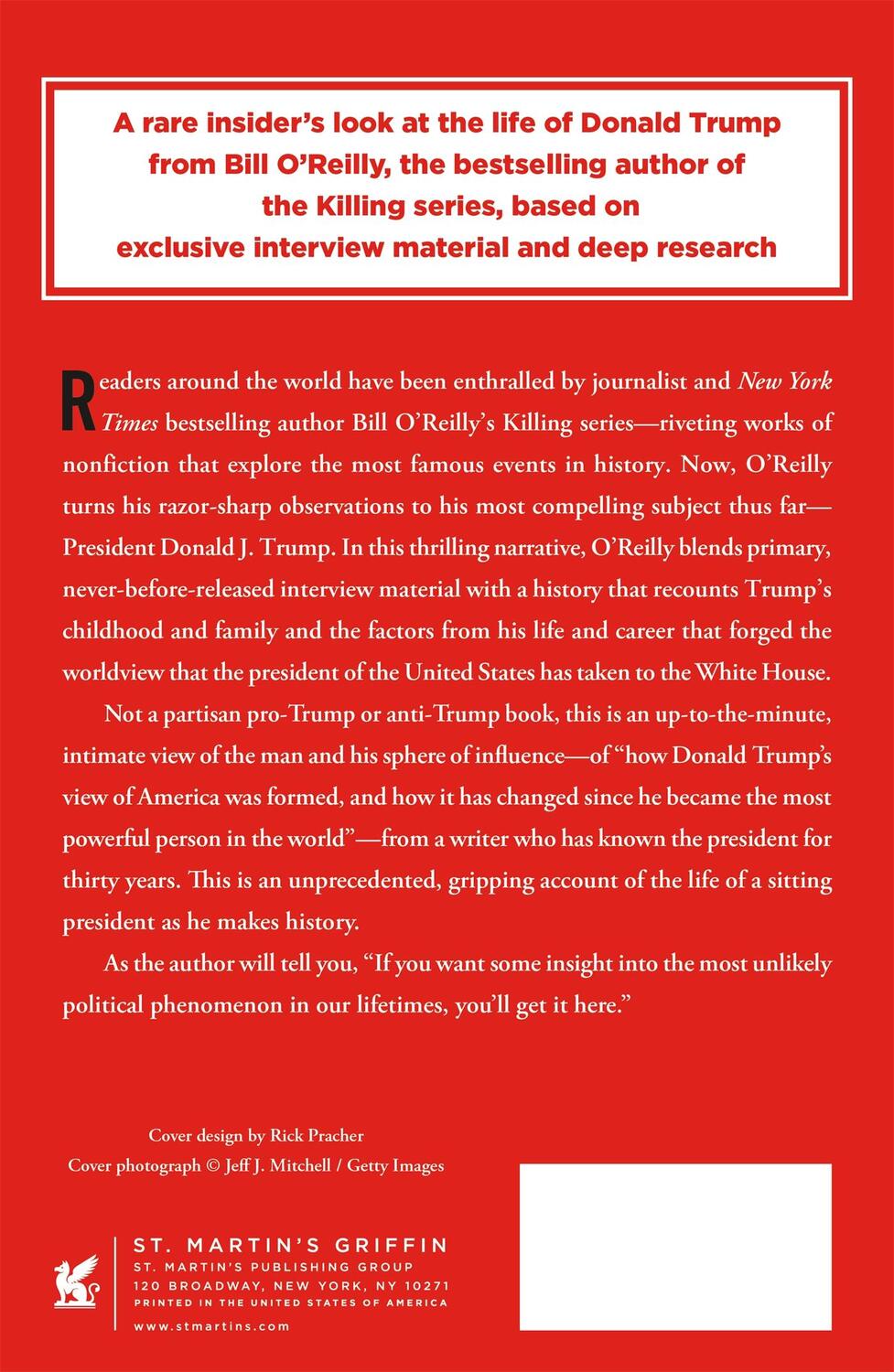 Rückseite: 9781250770332 | The United States of Trump | How the President Really Sees America