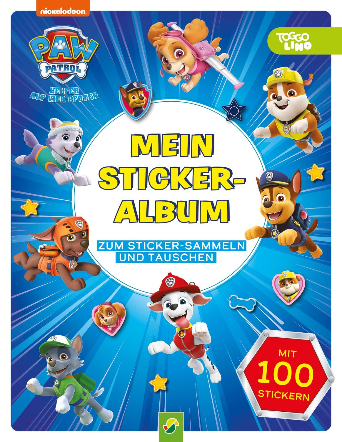 Cover: 9783849941918 | PAW Patrol Mein Stickeralbum mit 100 Stickern | Taschenbuch | 28 S.