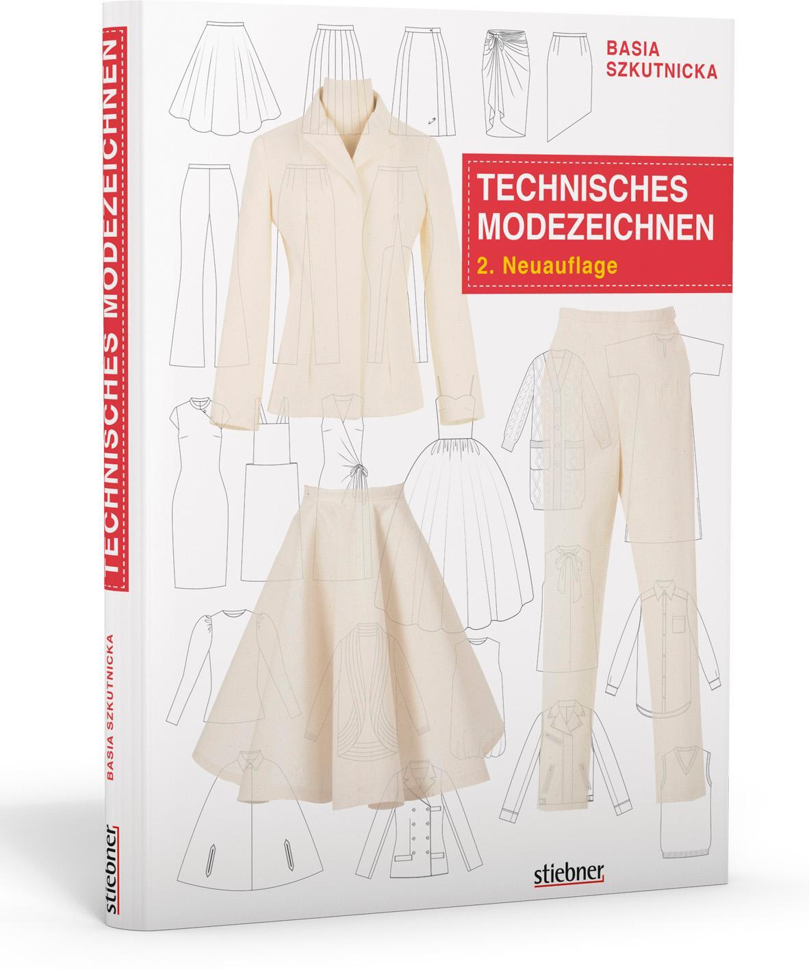 Cover: 9783830709862 | Technisches Modezeichnen | Basia Szkutnicka | Taschenbuch | Deutsch
