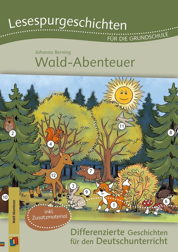 Cover: 9783834648761 | Lesespurgeschichten für die Grundschule - Wald-Abenteuer | Berning