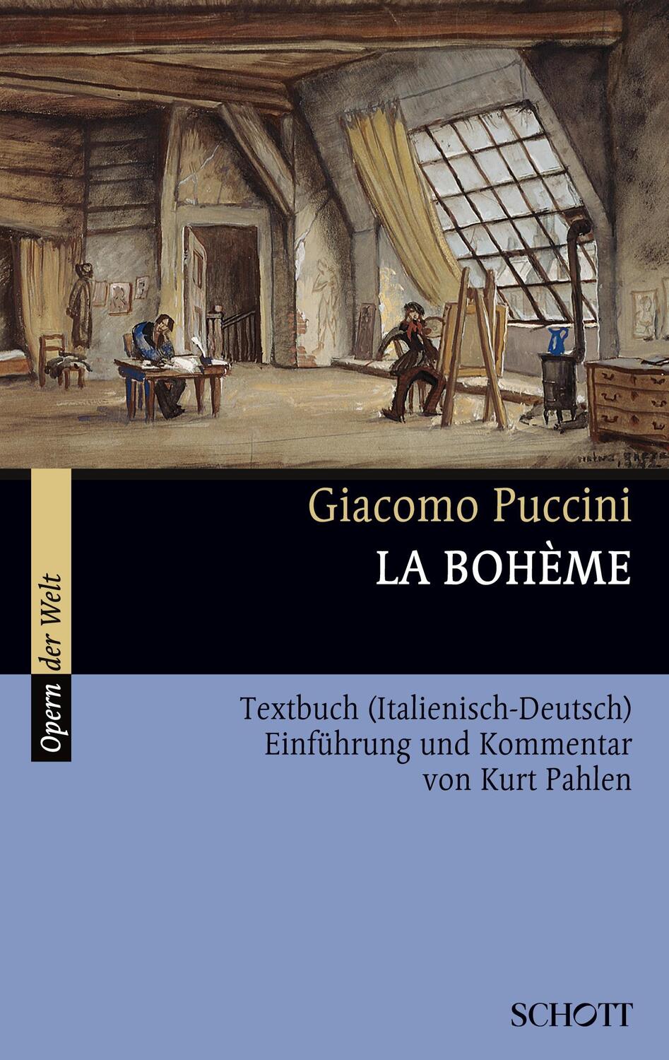 Cover: 9783254080127 | La Bohème | Einführung und Kommentar. Textbuch (Italienisch - Deutsch)