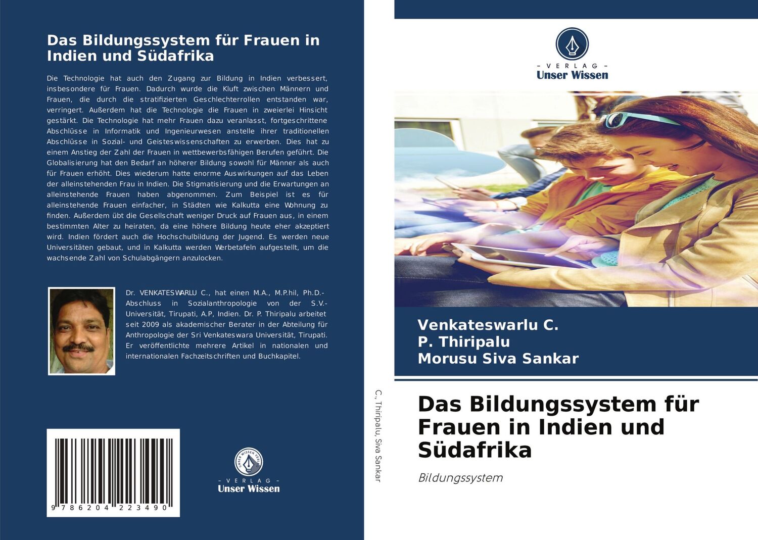 Cover: 9786204223490 | Das Bildungssystem für Frauen in Indien und Südafrika | Bildungssystem