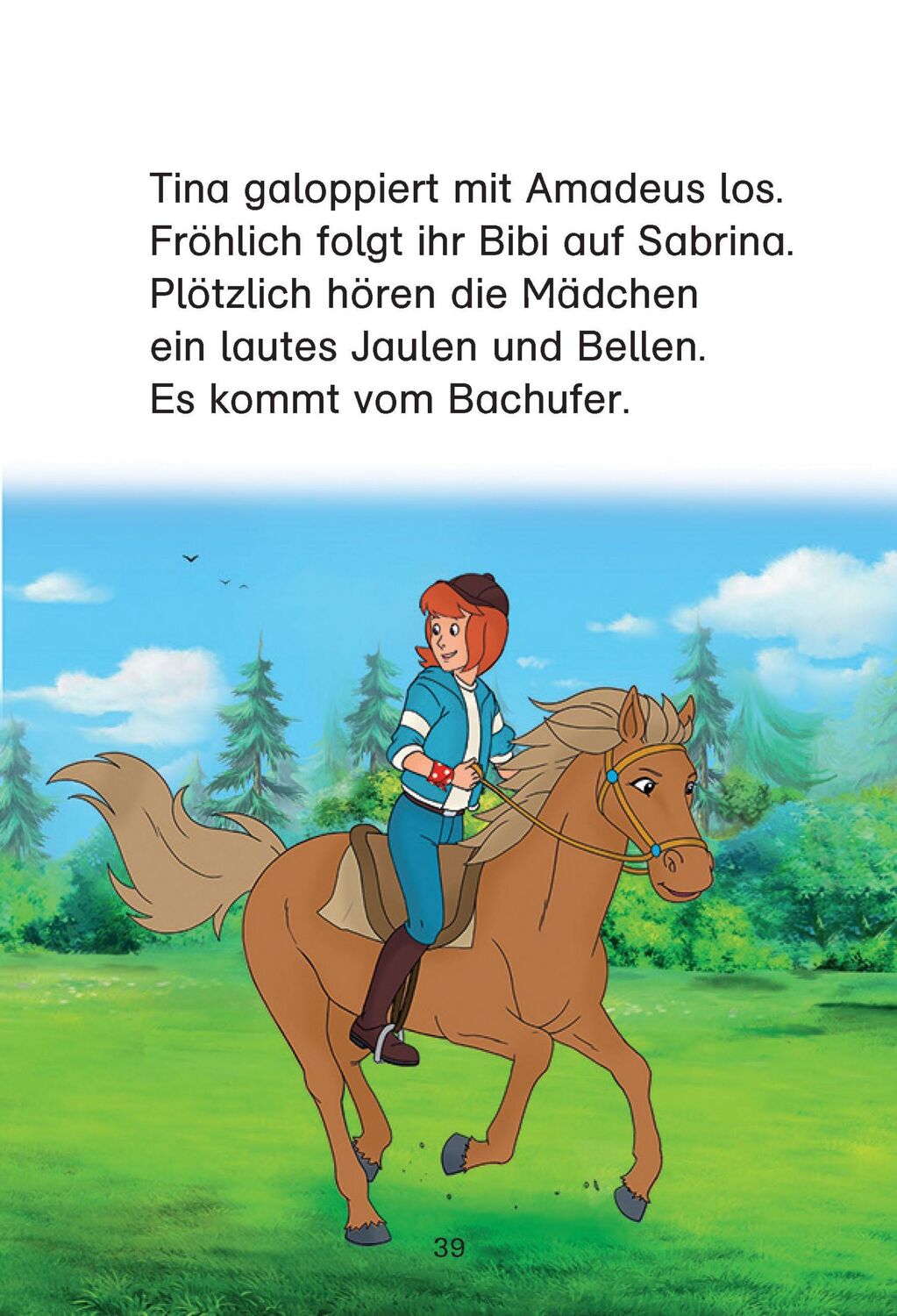 Bild: 9783129496749 | Bibi &amp; Tina: Ausritt ins Glück | Buch | Lesen lernen mit Bibi und Tina