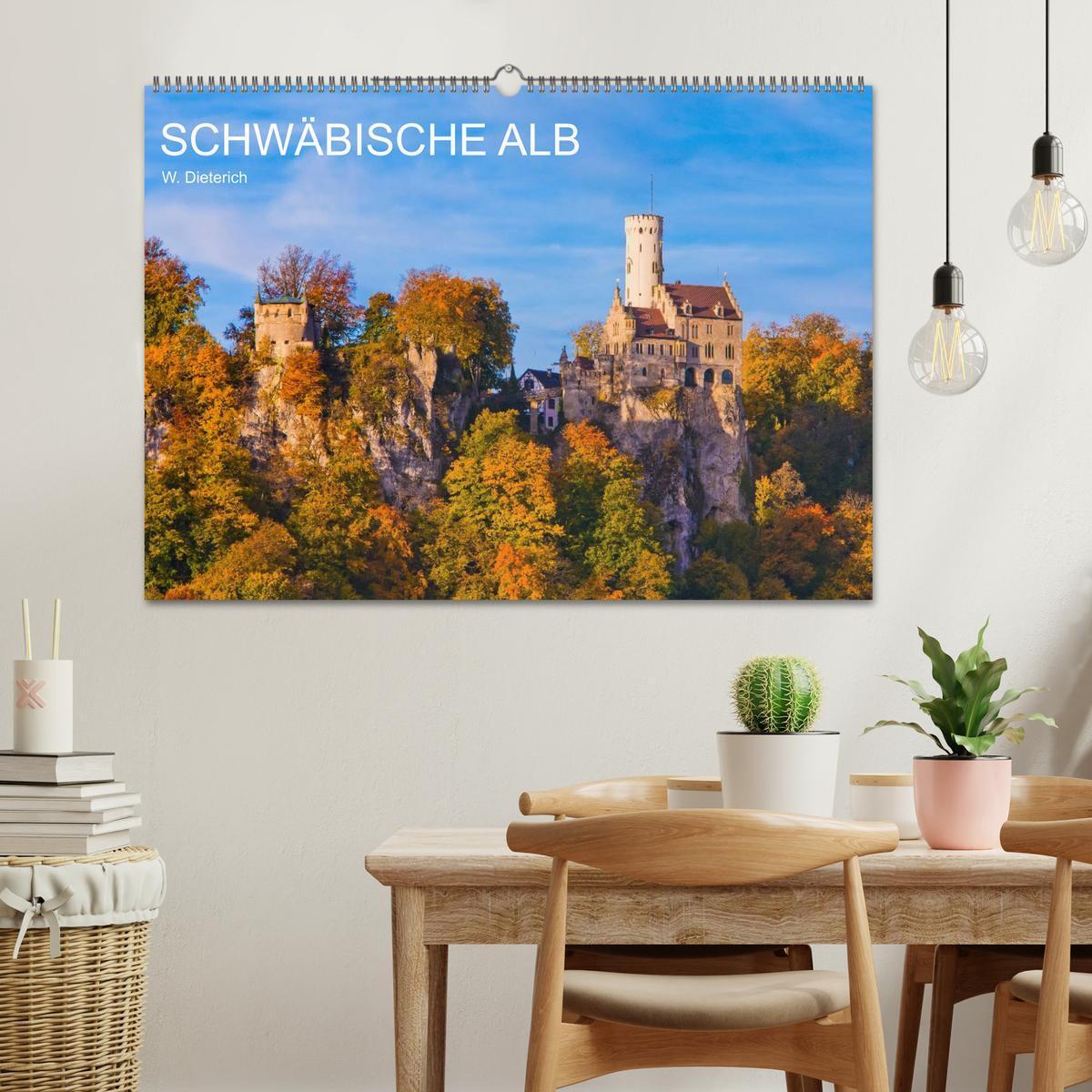 Bild: 9783435693207 | SCHWÄBISCHE ALB W.Dieterich (Wandkalender 2025 DIN A2 quer),...