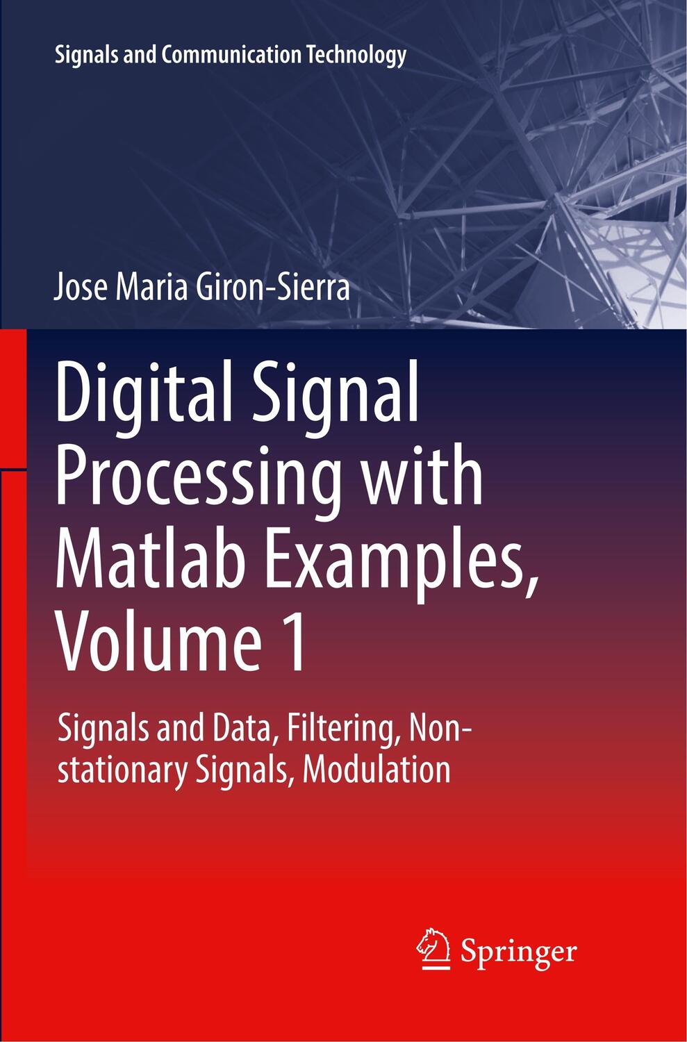 Cover: 9789811096426 | Digital Signal Processing with Matlab Examples, Volume 1 | Taschenbuch