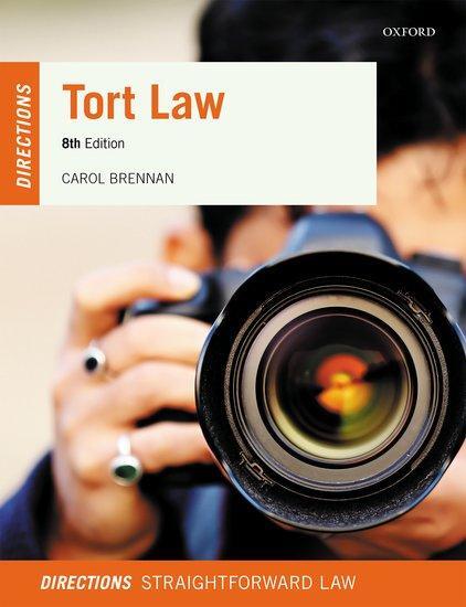 Cover: 9780192855367 | Tort Law Directions | Carol Brennan | Taschenbuch | Englisch | 2022
