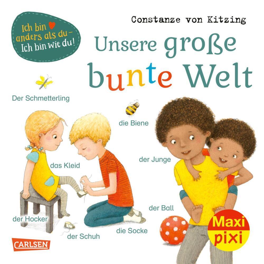 Cover: 9783551033017 | Maxi Pixi 388: Unsere große bunte Welt | Constanze von Kitzing | Buch