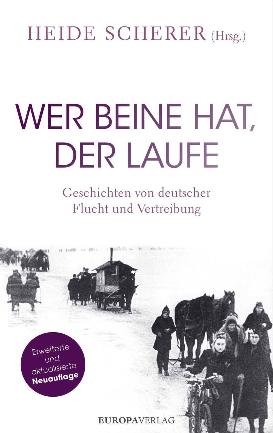 Cover: 9783958904101 | Wer Beine hat, der laufe | Heide Scherer | Buch | Deutsch | 2021