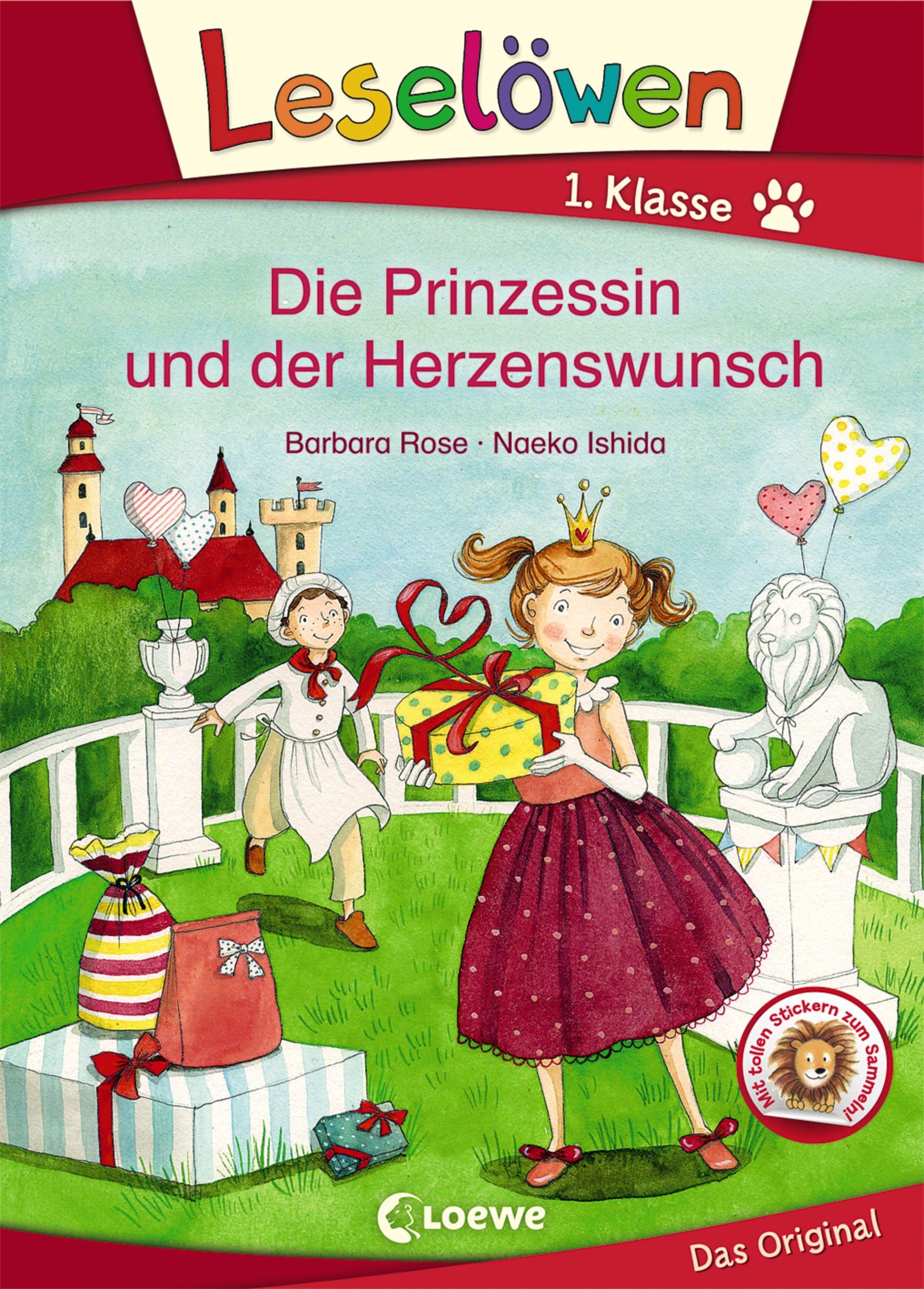 Cover: 9783785589533 | Die Prinzessin und der Herzenswunsch | Leselöwen 1. Klasse | Rose