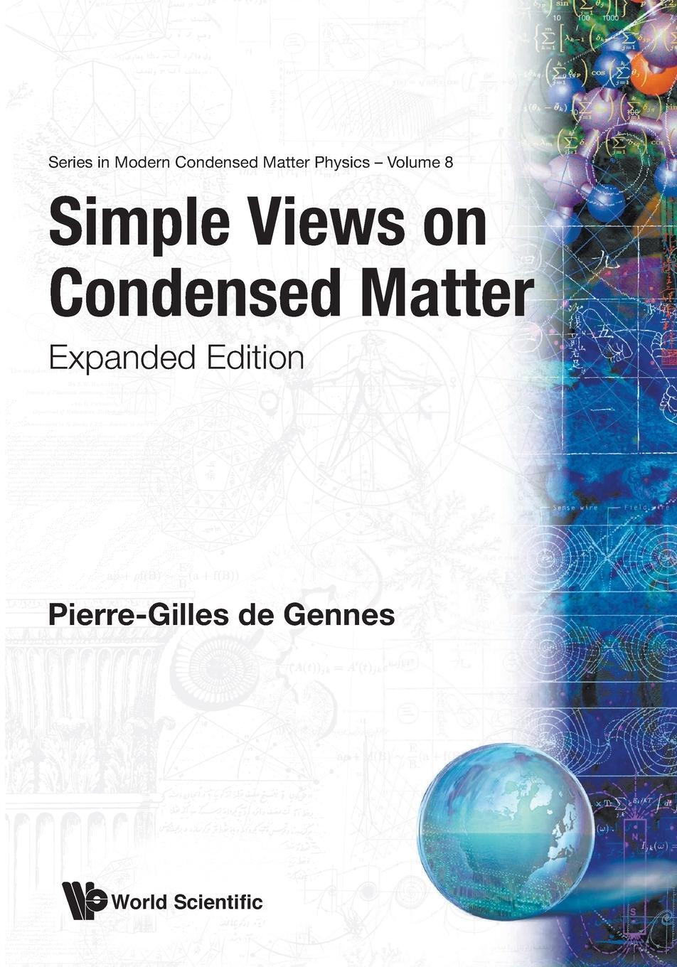 Cover: 9789810232719 | SIMPLE VIEWS ON CONDENSED MATTER (V8) | Pierre-Gilles de Gennes | Buch