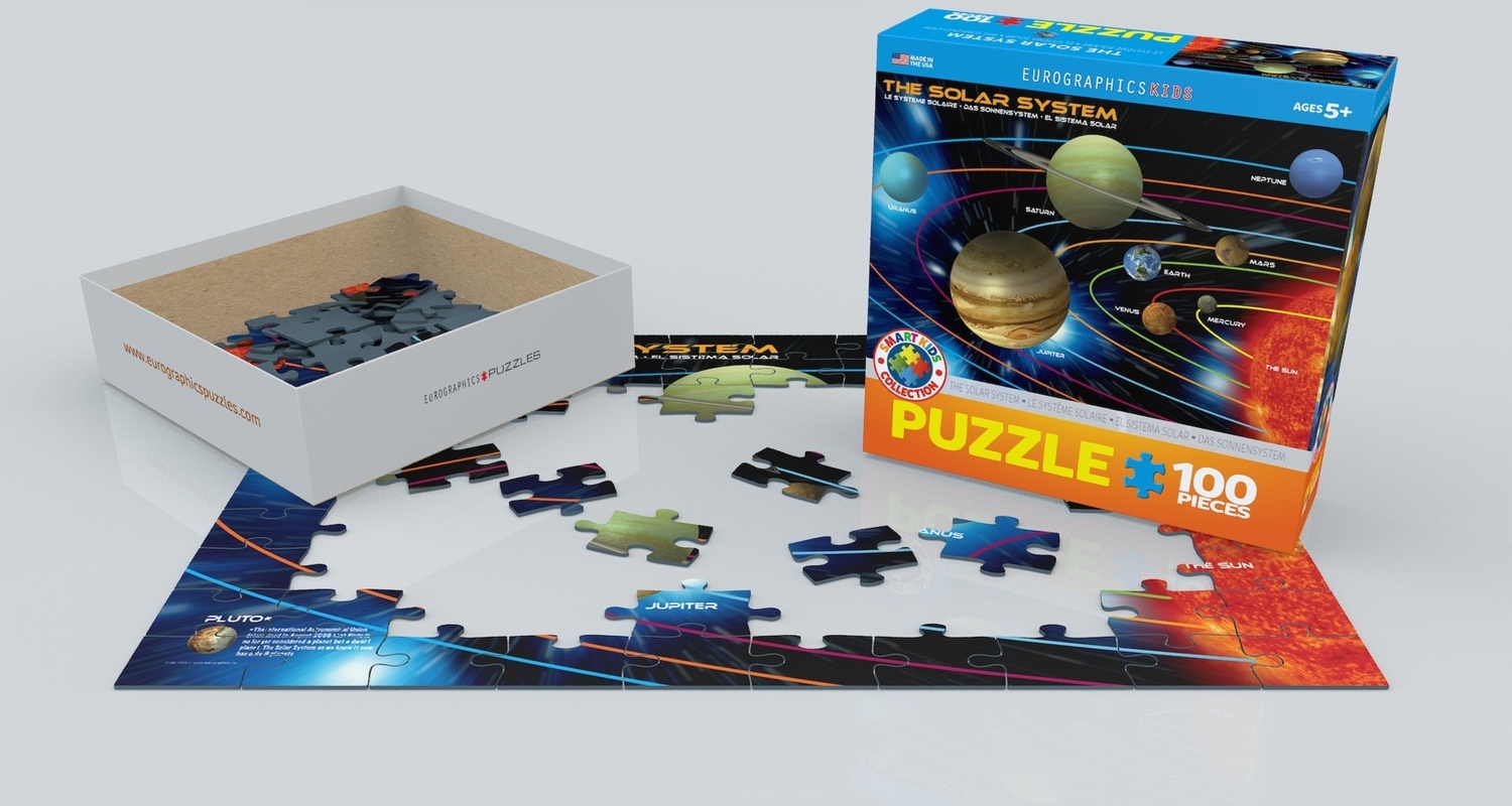Bild: 628136611091 | Das Sonnensystem (Puzzle) | Spiel | In Spielebox | 2022 | Eurographics