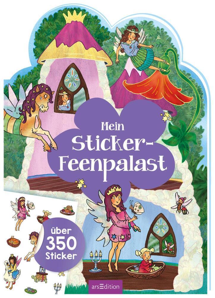 Cover: 9783845839691 | Mein Sticker-Feenpalast | Über 350 Sticker | Maja Wagner | Taschenbuch