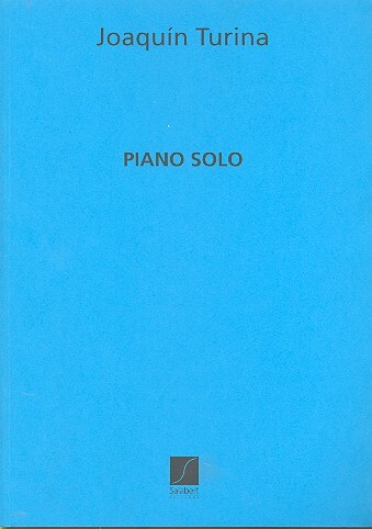 Cover: 9790048030626 | Piano Solo Piano | Joaquín Turina | Partitur | 1984
