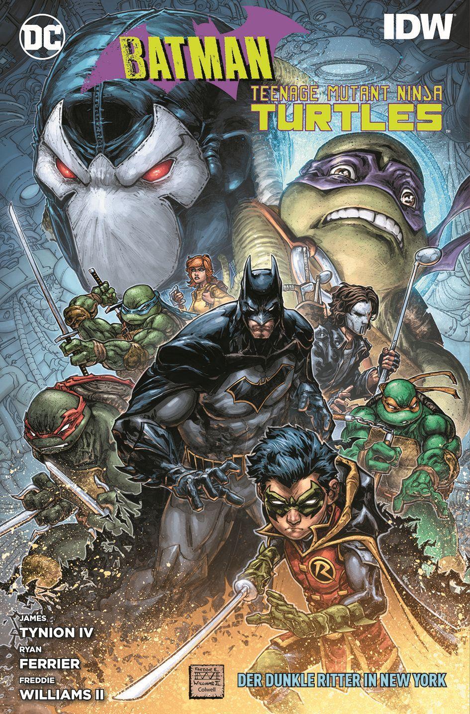 Cover: 9783741609787 | Batman/Teenage Mutant Ninja Turtles: Der Dunkle Ritter in New York