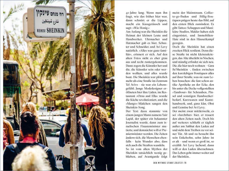 Bild: 9783458363316 | Tel Aviv und Jerusalem - Lieblingsorte | Peter Münch | Taschenbuch