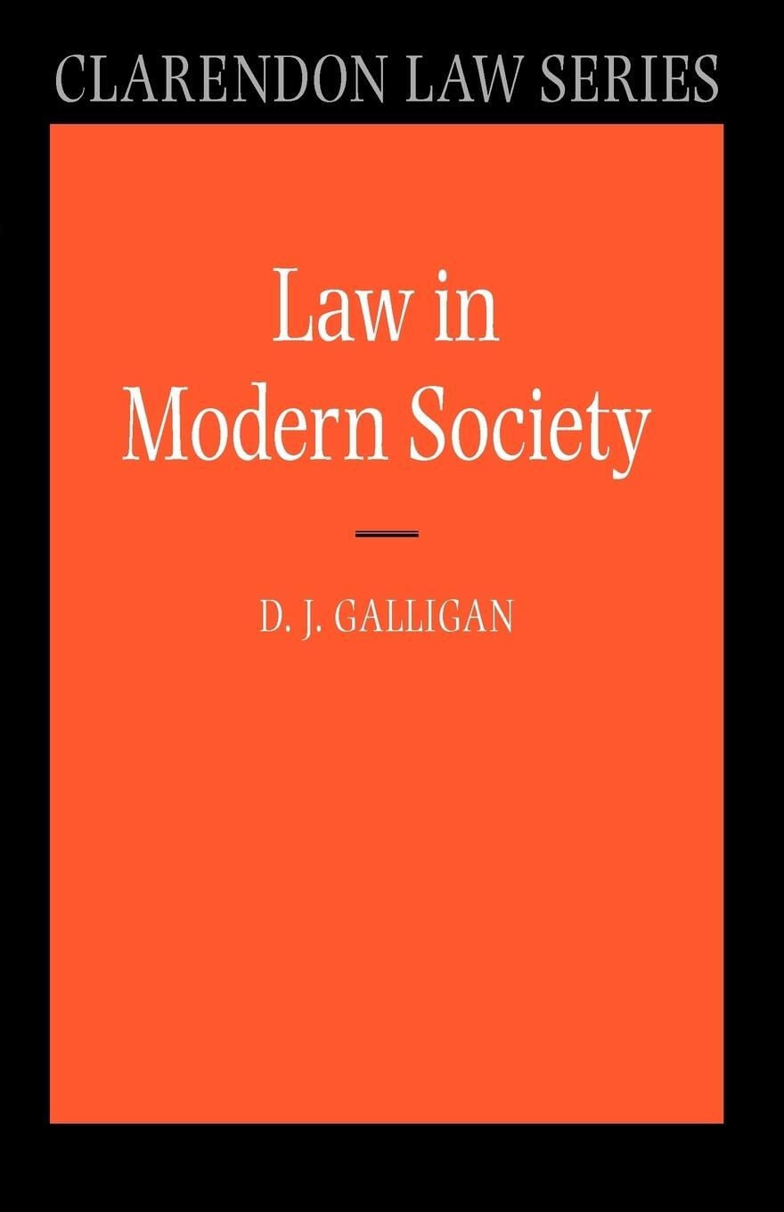 Cover: 9780199269785 | Law in Modern Society | Denis J Galligan | Taschenbuch | Paperback