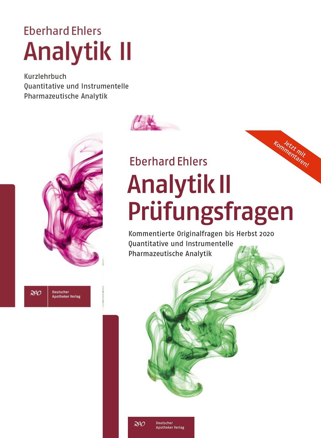 Cover: 9783769279436 | Analytik II - Kurzlehrbuch und Prüfungsfragen | KOMPLETT | Ehlers