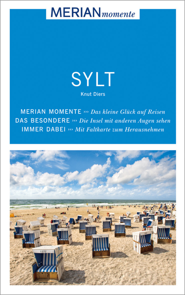 Cover: 9783834224514 | MERIAN momente Reiseführer Sylt | Mit Extra-Karte zum Herausnehmen