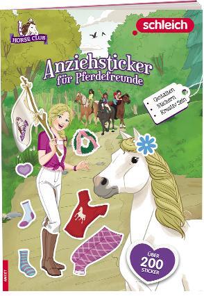 Cover: 9783960807148 | SCHLEICH® Horse Club(TM) - Anziehsticker für Pferdefreunde | Buch