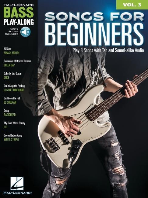 Cover: 9781540094087 | Songs for Beginners: Bass Play-Along Volume 3 - Book with Online...