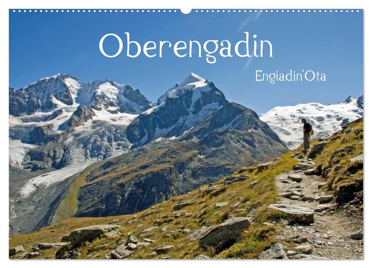 Cover: 9783435558179 | Oberengadin (Wandkalender 2025 DIN A2 quer), CALVENDO Monatskalender