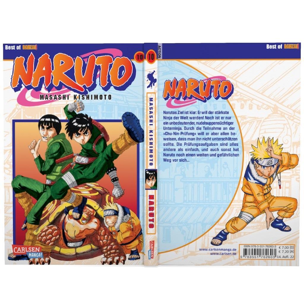 Bild: 9783551762603 | Naruto 10 | Masashi Kishimoto | Taschenbuch | Naruto | 173 S. | 2005