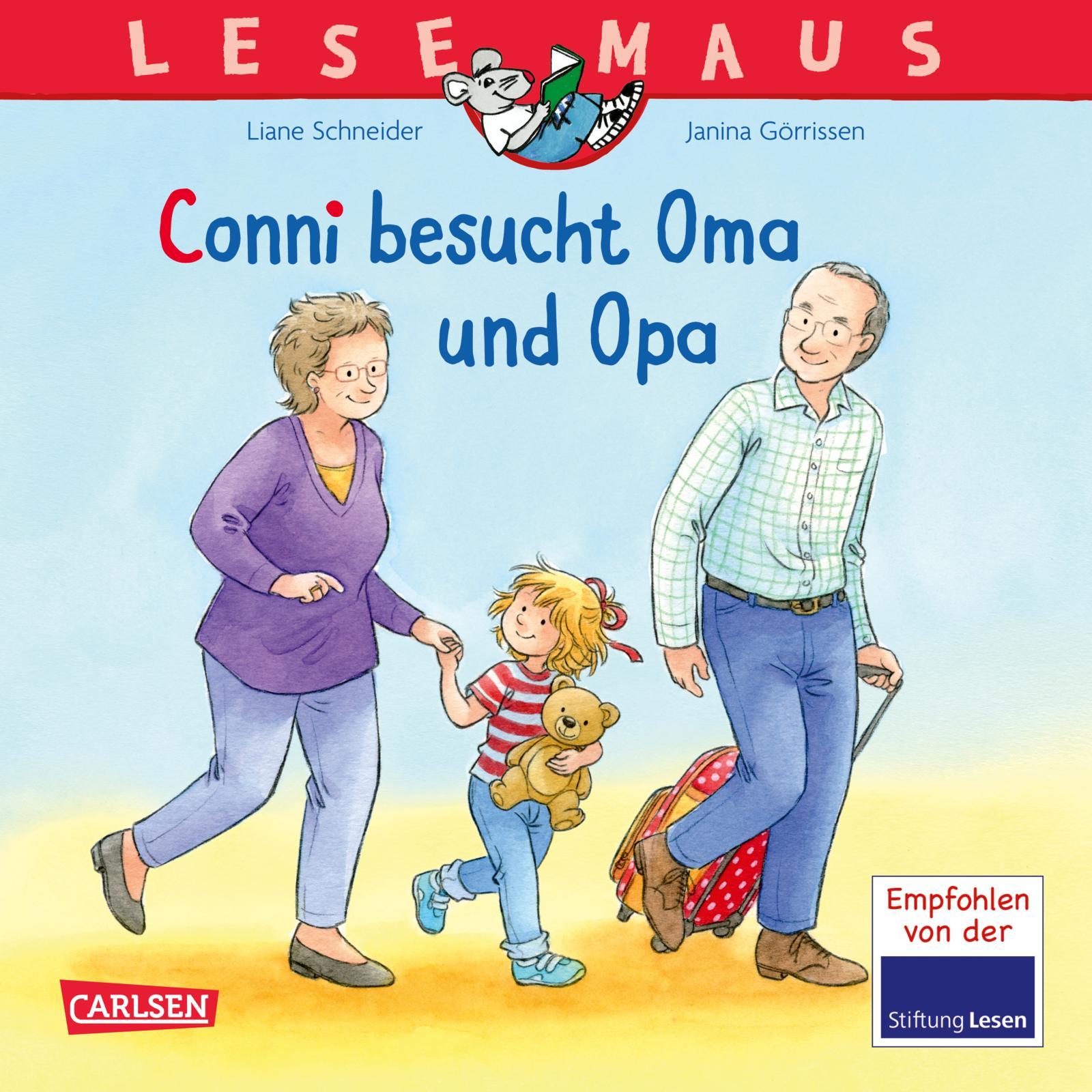 Cover: 9783551086693 | LESEMAUS 69: Conni besucht Oma und Opa | Liane Schneider | Broschüre