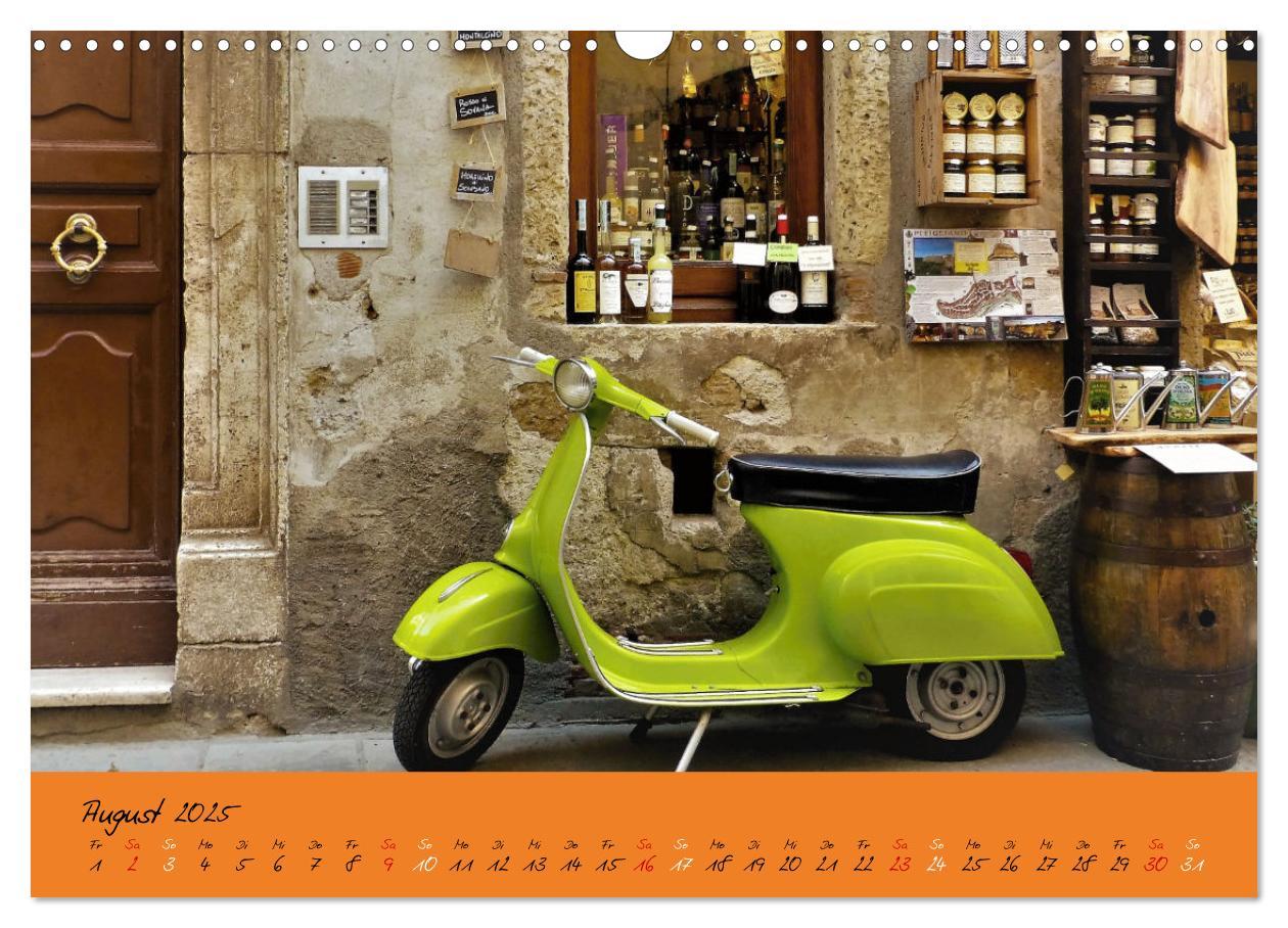 Bild: 9783383977671 | Vespa Liebe (Wandkalender 2025 DIN A3 quer), CALVENDO Monatskalender