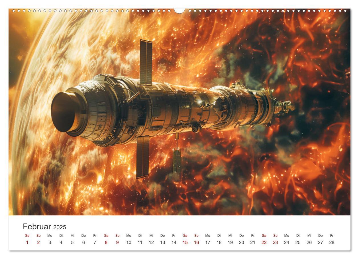 Bild: 9783383821080 | Sternenreisen - Ein kosmischer Kalender (Wandkalender 2025 DIN A2...