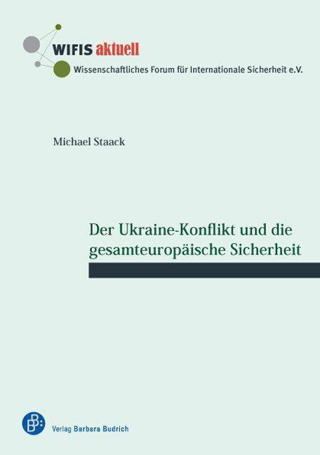 Cover: 9783847407423 | Der Ukraine-Konflikt und die gesamteuropäische Sicherheit | Staack